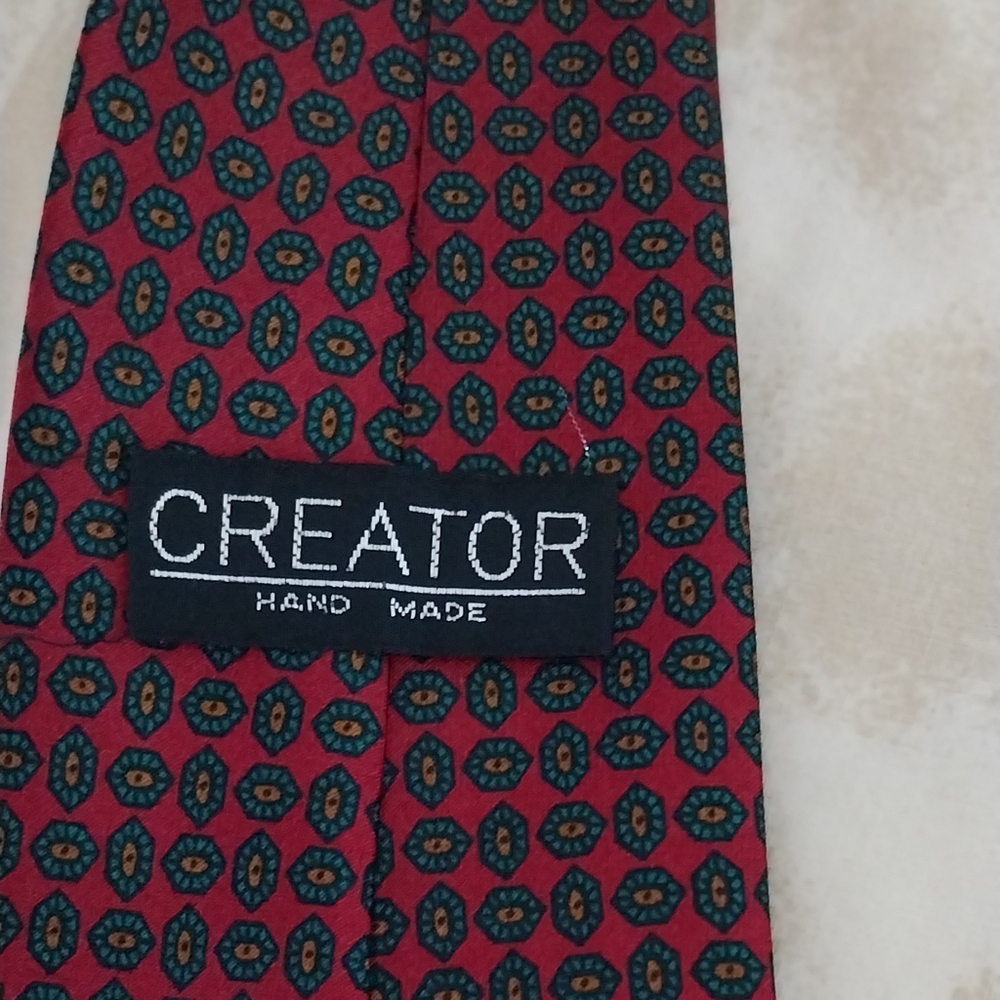 Hand made tie